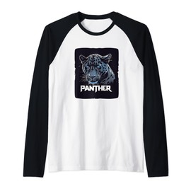 Nice black Panther Costume for wild Cats Lovers Raglan Baseball Tee