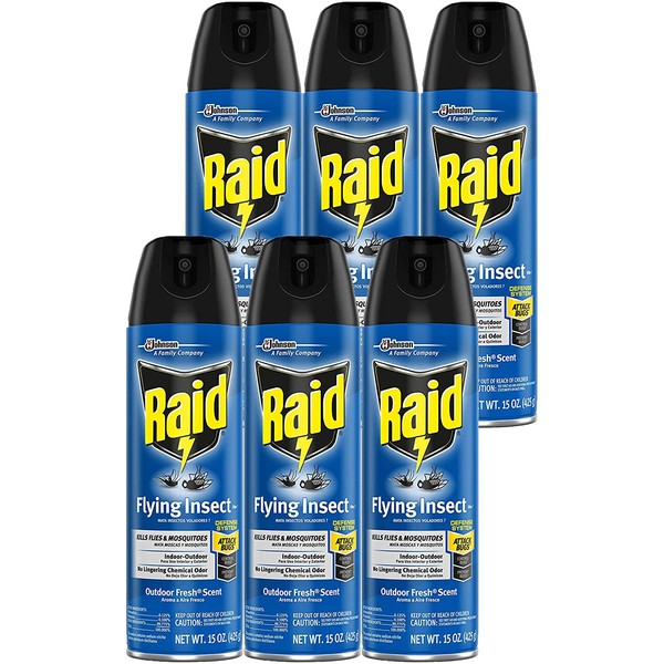 Raid Flying Insect Killer (15 OZ (Pack - 6))