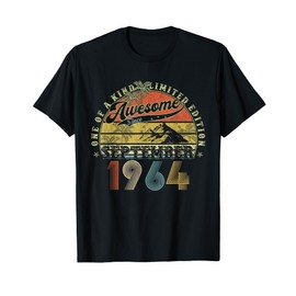 61 Year Old Birthday Gifts For Men September 1964 61st Bday T-Shirt