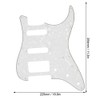Electric Guitar Pickguard 3-Layers with Aluminum Shielding Musical Instrument AccessoriesGSSH53