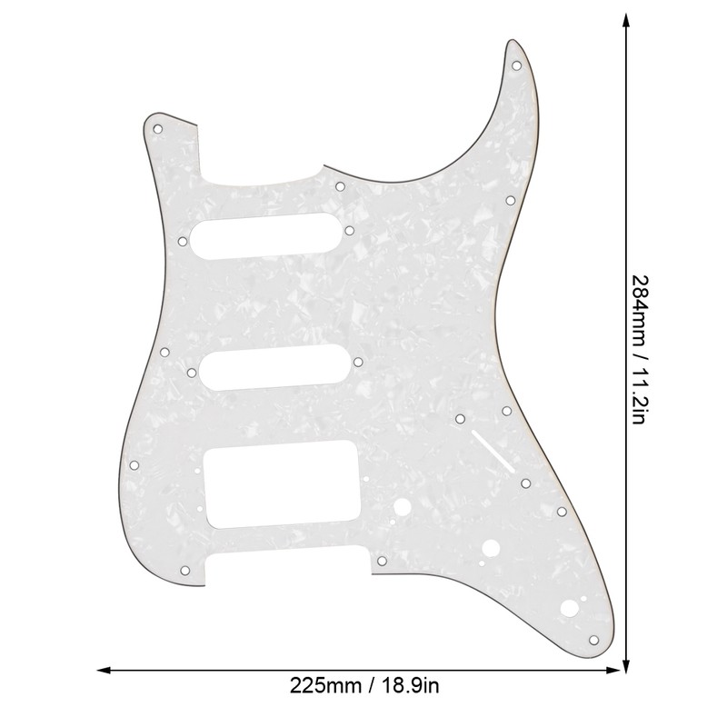 Electric Guitar Pickguard 3-Layers with Aluminum Shielding Musical Instrument AccessoriesGSSH53