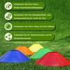 Pack of 25 Marker Cones, Football Cones with Locking Strap