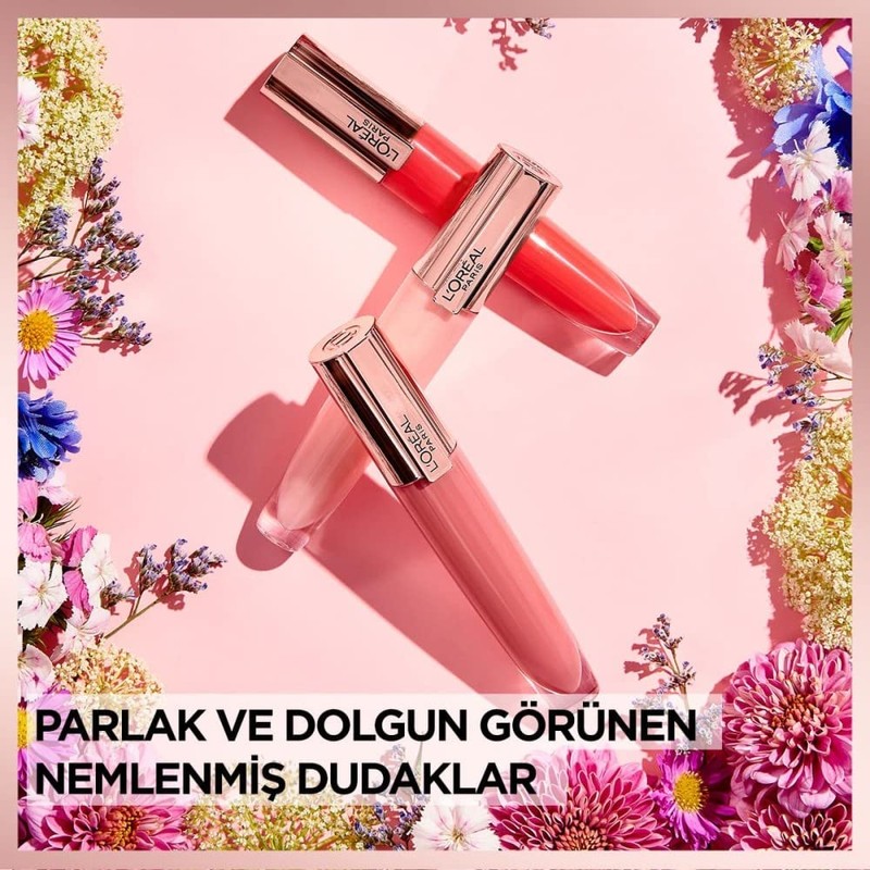 L'Oréal Paris Lip Gloss, Plumping and Hydrating, with Hyaluronic Acid
