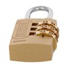 Amig - Combination Padlock Model 42 | 3-Digit Security for
