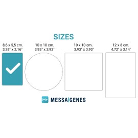 1x Whatsapp Sticker for Your Business | MultiAccess with QR and NFC | Multilanguage Premium Materials Long Lasting | to Install in Window, Showcase Counter of Your Store