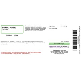ALDON Innovating Science - Laboratory-Grade Potato Starch, 500g - The Curated Chemical Collection
