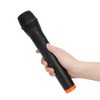 Black ABS Plastic Professional Universal Handheld VHF Wireless Microphone USB