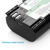 Powerextra Pro 2 Pack LP-E6N LP E6 Battery Compatible with