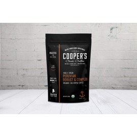 Organic Cold Brew Coffee Peru Reserve Single Origin Peruvian Coarsely Whole Bean - 1 lb. Bag - Medium Roast