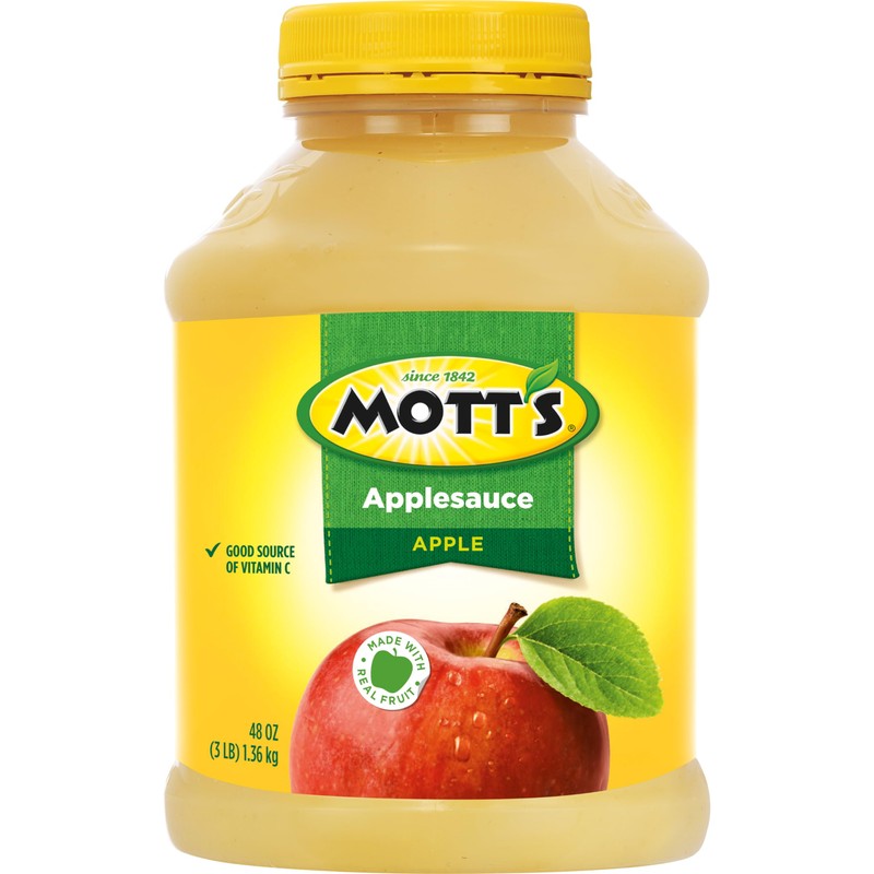 Mott's Applesauce, 48 Oz Jar (Pack Of 8), No Artificial