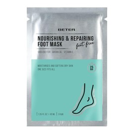 Beter - Maschera idratante per i piedi Feet Free, con Urea, Burro di Karité, Olio di Argan e Vitamina E, Calzini idratanti, Ripara, nutre e ammorbidisce, Ideale per piedi secchi e screpolati.