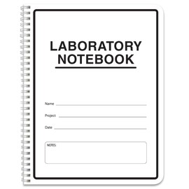 BookFactory Carbonless Lab Notebook/Laboratory Duplicator Book (Scientific Grid Format) - Contains Carbon Copies 8.5'' x 11''. 100 Sets of Pages, 200 Sheets Total [Wire-O Bound] (Made in USA)