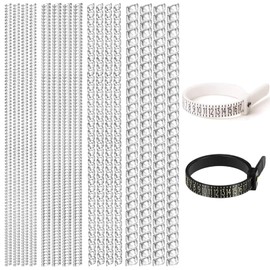 Ring Sizers for Loose Rings, Ring Adjuster for Loose Rings Women & Men,16 Pack Adjusters & 2 Ring Sizer Measuring Tool, Ring Size Guard, Spacer & Tightener, Invisible Resizer, Stabilizer, Secure Fit