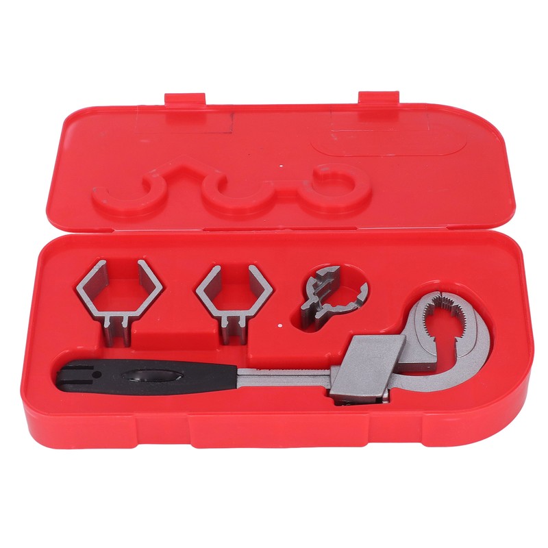 Multifunctional Wrench Double Ended Adjustable Opening Aluminium Alloy for Basin