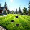 3 Pcs Black Universal Fit String Trimmer Head Electric Weed