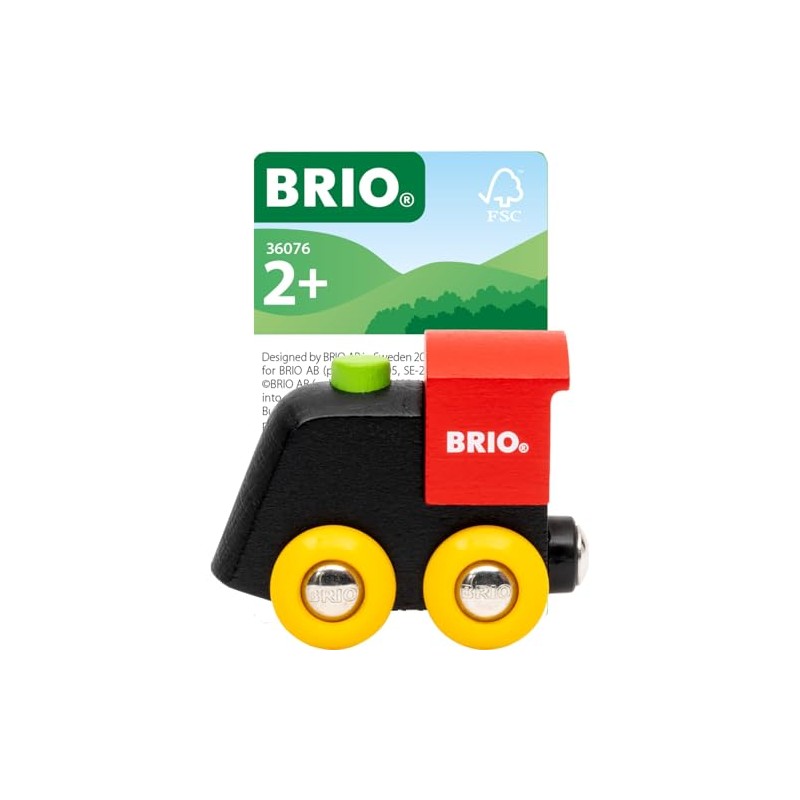 BRIO – 36076 Letter Train Engine | Wooden Train Set