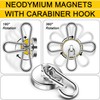 Grtard 110LBS Heavy Duty Magnetic Hooks, Magnetic Hooks, Magnets with