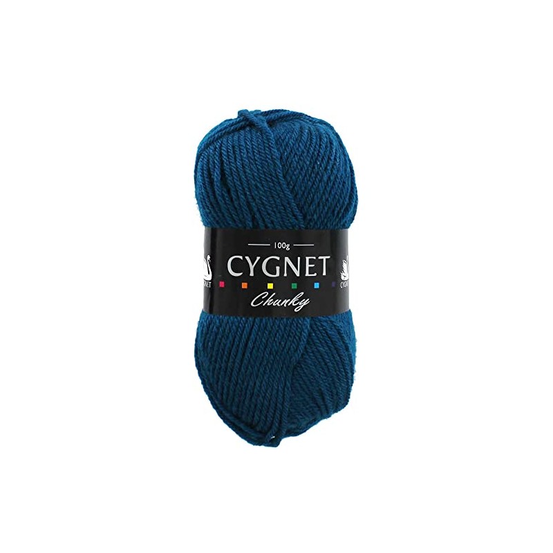 Cygnet Chunky Teal Yarn - 100g