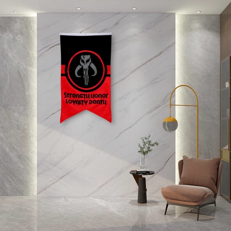 Dutern Mandalorian Banner Man Cave 30x50Inch Home Office Store Wall
