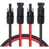 Renogy 20FT 10AWG Solar Panel Pair Extension Cables Male and