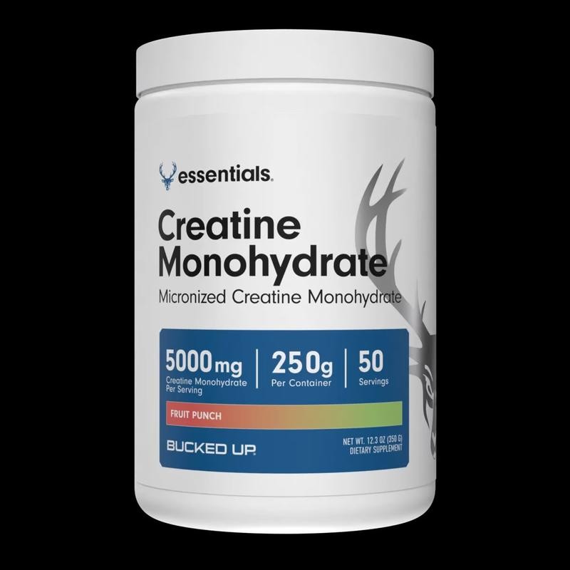 Bucked Up Creatine Monohydrate 50 Servings:_Grape Apple
