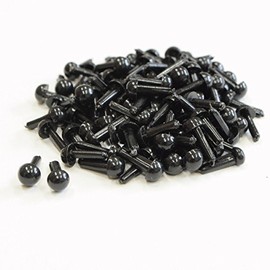 MYmama Stuffed Animals Eye Parts Stuffed Animal Eyes Stuffed Animal Eye Handicraft Handmade (0.2 - 3.5 inches (5 - 100 pcs)