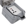Outdoor IP66 Waterproof Socket Box 16A Weatherproof Outdoor Switch Socket