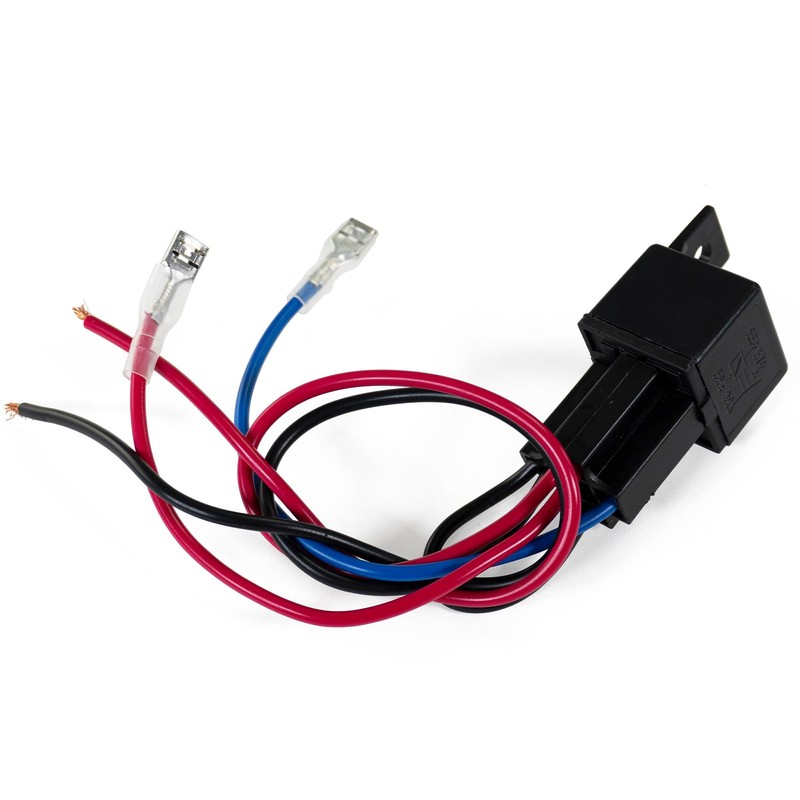 HornBlasters 12-Volt Black Compact Electric Horn - Motorcycles, Cars, Trucks,