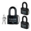 FIGODE® Super Large & Sturdy Pad Lock with Keys, 2.8