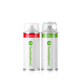 TouchUpDirect LB9A/B4 Candy White Compatible With Volkswagen Exact Match Touch Up Paint Aerosol - Essential Kit
