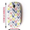 2.4G Wireless Mouse with Cute Pattern Design for All Laptops