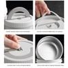Thermal Insulated Box, 316 Stainless Steel Leakproof Container for Adults
