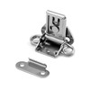 QWORK 8 Pack 2" x 1-1/2" Stainless Steel Twist Latch
