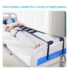 lefeke Bed Ladder Assist Strap with 6 Hand Grips,Portable Rope