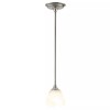 RecPro RV 12V Ceiling Mounted Pendant Light | Satin Nickel