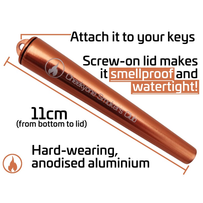 Cheeky One Smokers Club Metal King Size Joint Tube cig