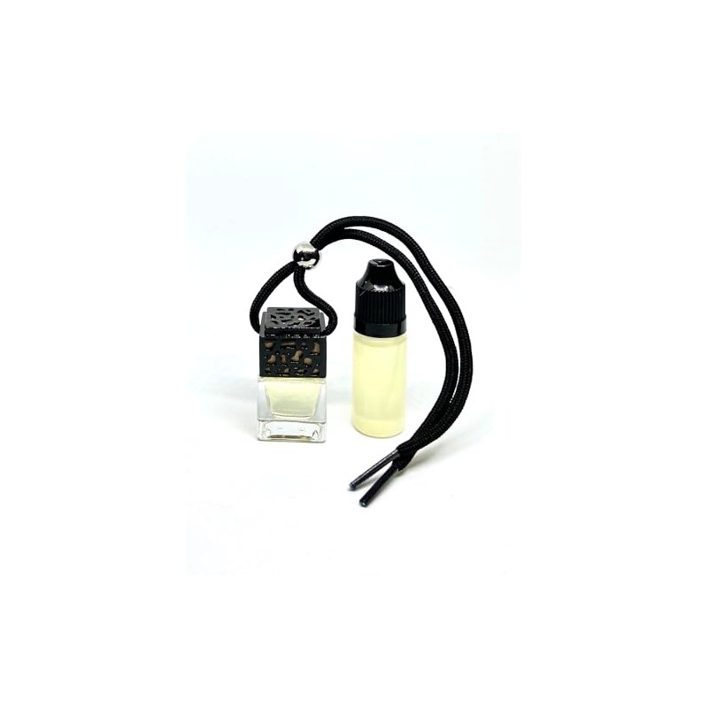 Black Orchd scented car air freshener bottle with refill