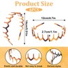 Styquenzer 6 PCS Zig Zag Headbands for Women Shark Tooth