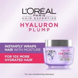 L'Oreal Paris Hair Expertise Hyaluron Plump Moisture Wrapping Mask, with Hyaluronic Acid, 300ml