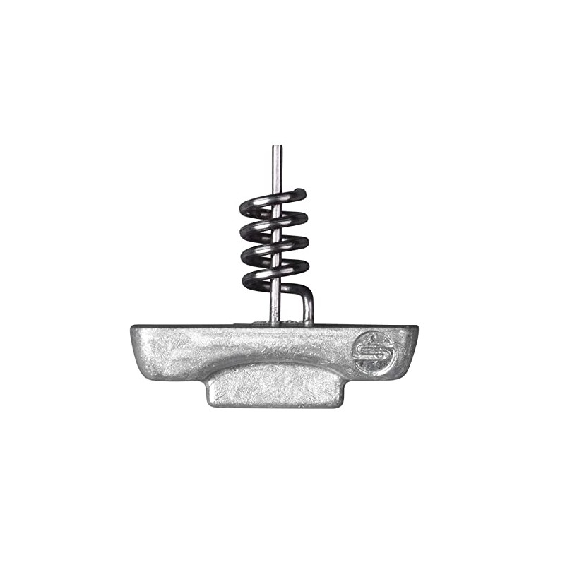 Spro Zinc Screw-In Softbait Weights - 3 Bait Weights, Weight: