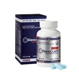 Rescue H Multimineral Formula Selenium Zinc Magnesium Health Functional Food 1 Box / 레스큐H 멀티미네랄 포뮬라 셀레늄 아연 마그네슘 건강기능식품 1박스