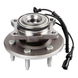 tadetiye 2pcs Wheel Hub and Bearing Assembly Right Passenger Left Driver Rear Side Polished Protected 6 Lugs for Ford for Expedition 5.4L 2007-2010