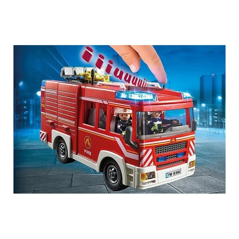 Playmobil City Action Camión De Bomberos 3+