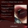 GIRLCULT Matte Lip Stain – Lightweight Velvet Lip Tint, Long