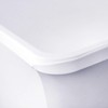 Obstal 4ft Stretch Spandex Table Cover for Standard Folding Tables