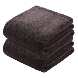 Air Kaol Bath Towel, Ecstasy, Set of 2, Made in Japan, Thick Towel, Absorbent, Quick Drying, 100% Cotton, Approx. 23.6 x 47.2 inches (60 x 120 cm), Asano Twine