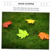 TEHAUX 4pcs Maple Leaf Door Stoppers Safe Material Safety Door