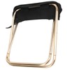 Aluminum Alloy Folding Stool Outdoor Camping Fishing Hiking BBQ Portable