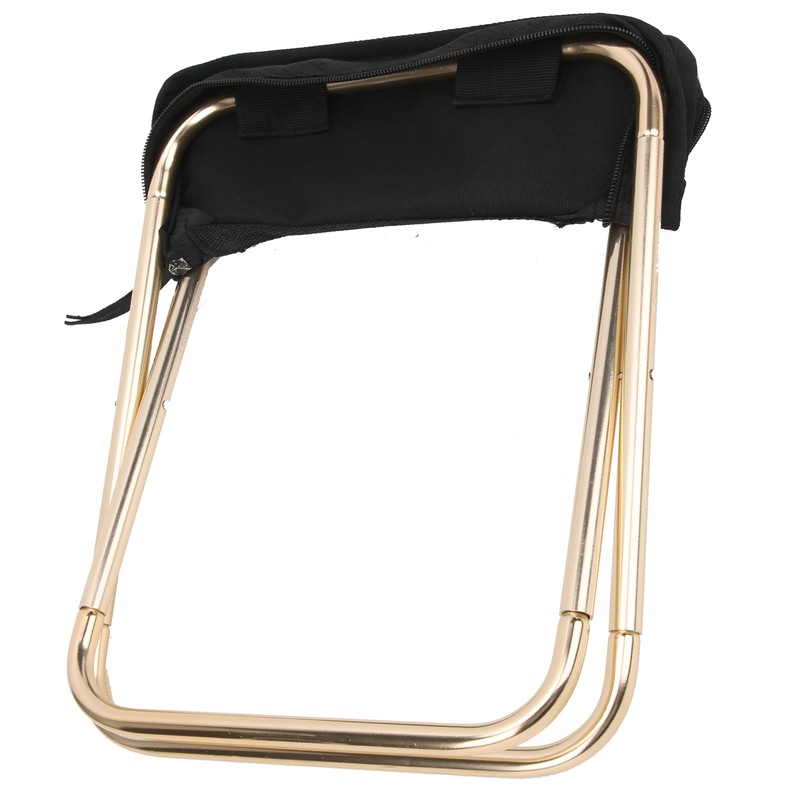 Aluminum Alloy Folding Stool Outdoor Camping Fishing Hiking BBQ Portable
