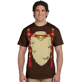 Animation Shops Christmas Costume T-Shirts (Reindeer Adult, Brown, Large)